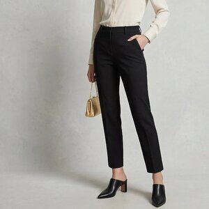 White House Black Market The Skinny Ankle Pants Black 6